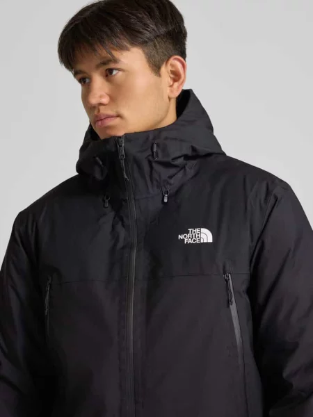 Kurtka The North Face z logo czarna