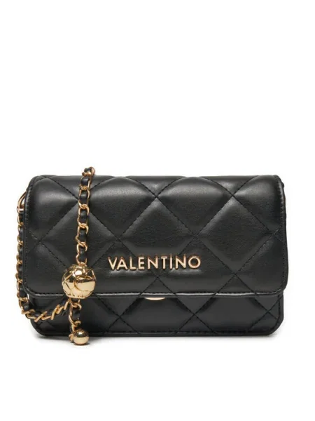 Valentino Bags geantă crossbody pentru femei cu imitație de piele negru