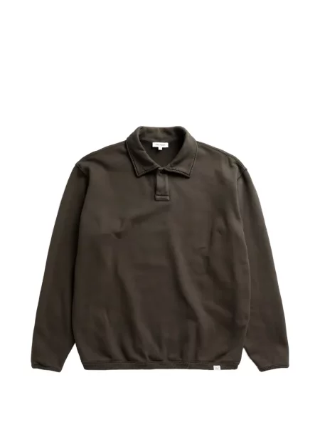 Gulerat tricou polo Norse Projects maro