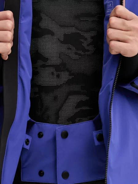 Горнолыжная куртка Ea7 Emporio Armani фиолетовая