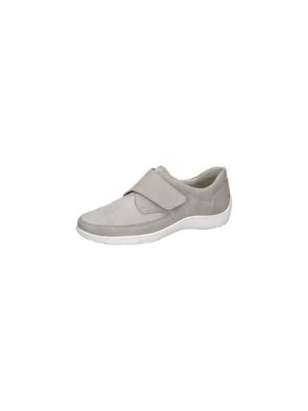 Sneakersy Waldläufer skórzane szare