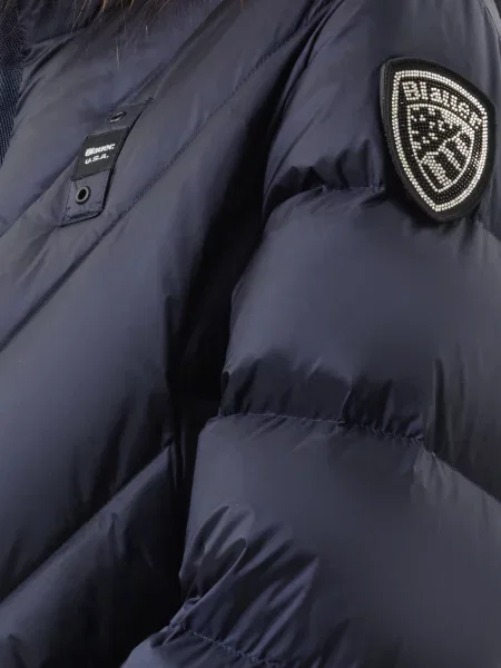 Пуховик Blauer синій