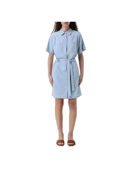 Sukienka A.p.c. niebieska