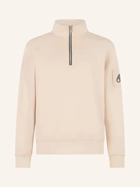 Moose Knuckles Bluza Dresowa Typu Troyer Hartsfield weiss