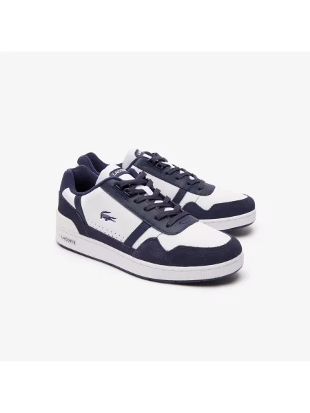 Lacoste Tenisówki Z Nadrukiem Graficznym T-Clip białe