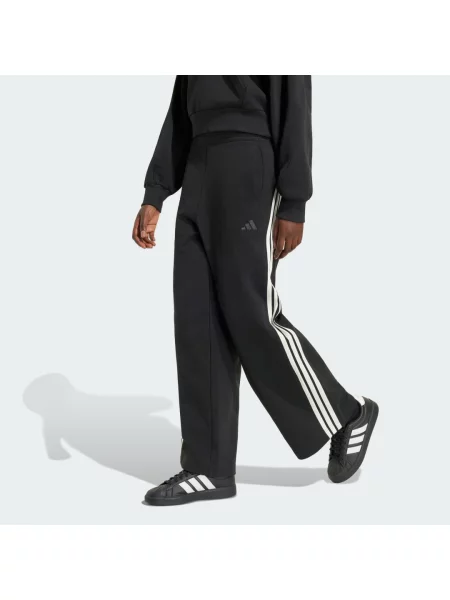 ŠIROKÉ KALHOTY ADIDAS KIT bílé