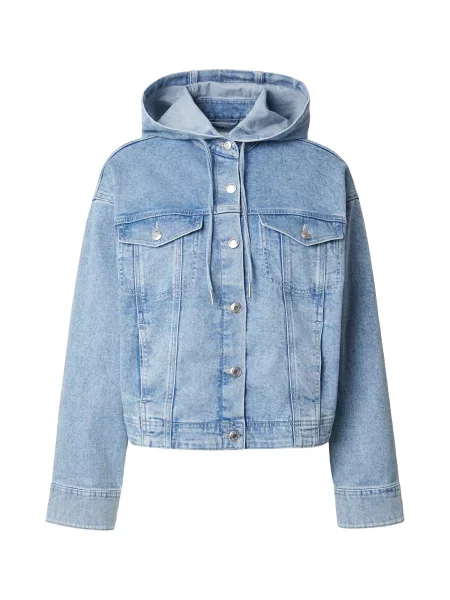 S.Oliver Geacă de primăvară-toamnă denim albastru