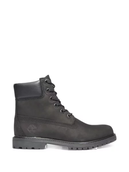Gležnjače Timberland s vezicama s čipkom crna