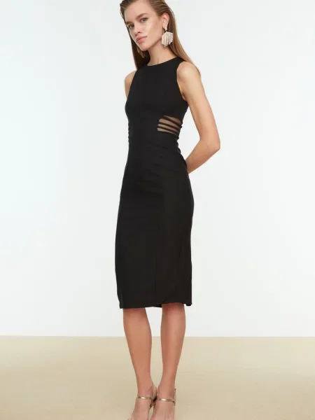 Rochie midi Trendyol negru