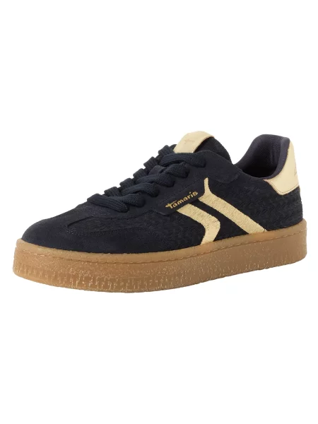 Sneakerși Tamaris albastru