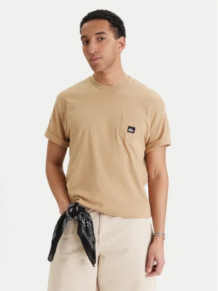 Quiksilver Tricou Salt Water Comfort Fit bej