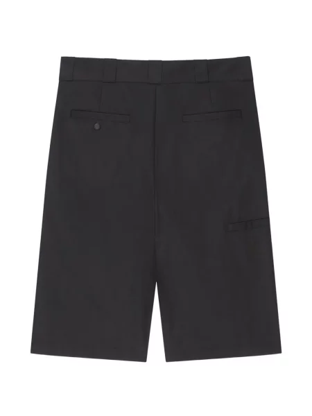 Pantaloni chino Givenchy cu autograf negru