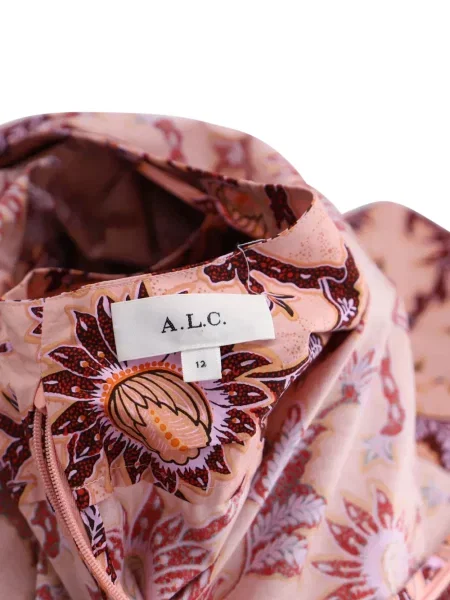 Odgovarati maksi izrezati maksi haljina A.l.c. ružičasta