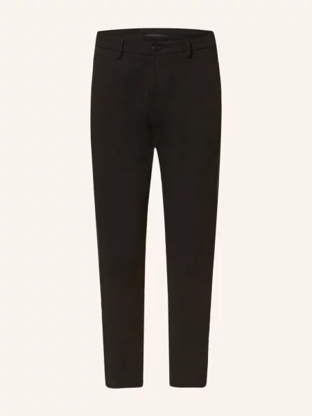 Drykorn Chino Kalhoty Ajend Extra Slim Fit černá