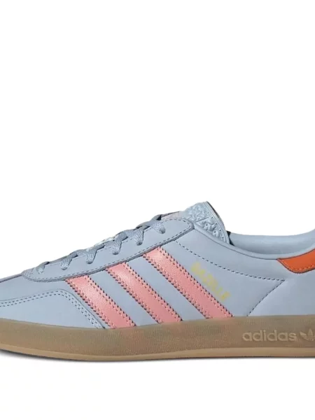 Sneakerși Adidas Gazelle cu dungi alb