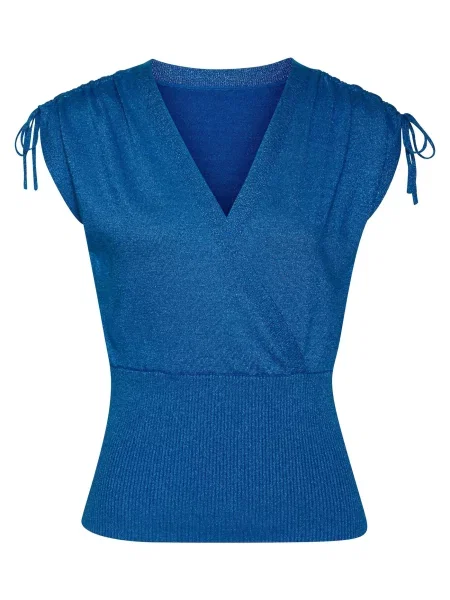 Top Lascana albastru