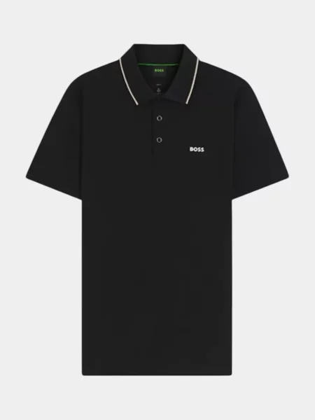 Поло Boss черное