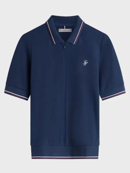 Светр Tommy Hilfiger з ліоцелу синій