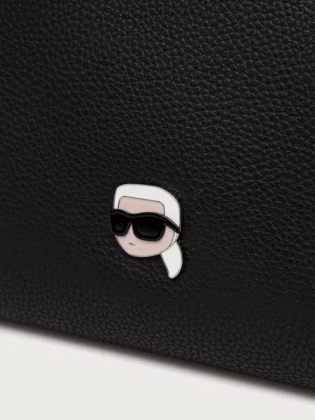 Кожаная сумка шоппер Karl Lagerfeld