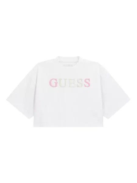 Guess T-Shirt Oversize λευκό