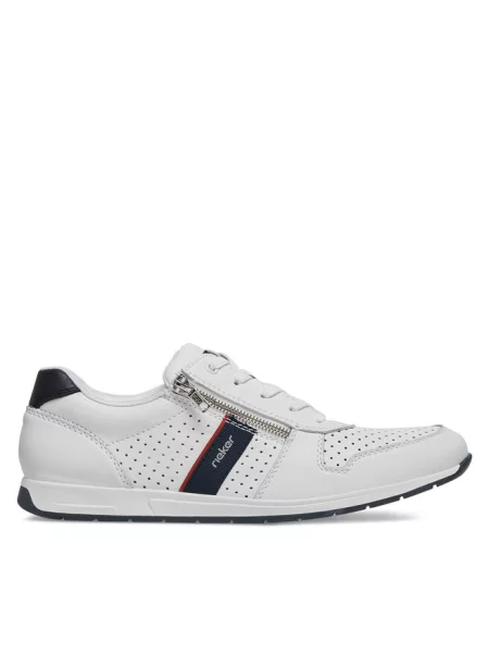 Sneakersy Rieker białe