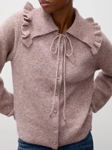 Answear.LAB cardigan pentru femei cu lână roz