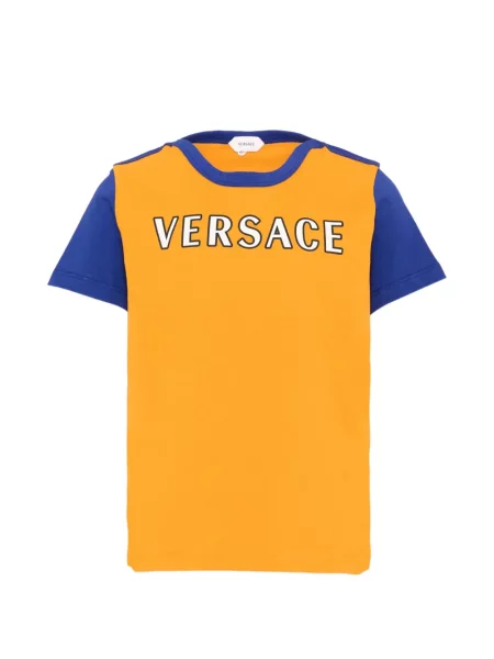 Koszulka dziecięca Versace pomarańczowa