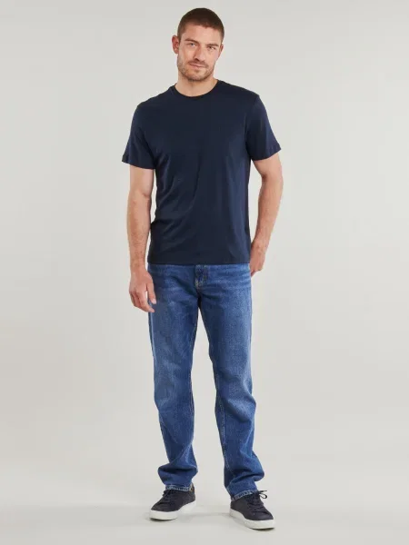 Blugi drepți Calvin Klein Jeans albastru