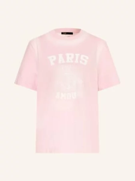 Maje Koszulka pink różowa