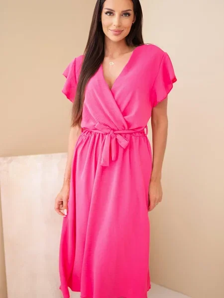 Cu centură rochie midi Kesi Włoski