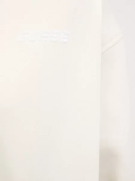 Кофта Guess AELIA з капюшоном однотонна бежевий