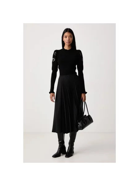 Sweter Twinset czarny