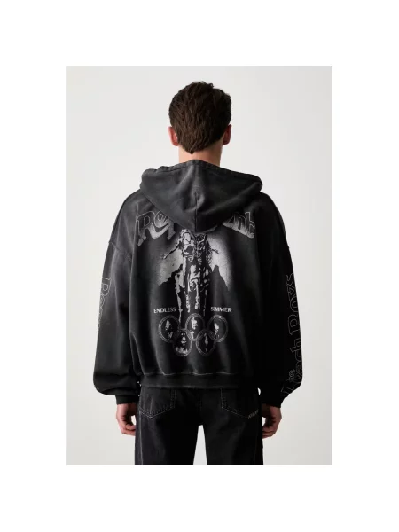 Bluza z kapturem Represent z kapturem czarna