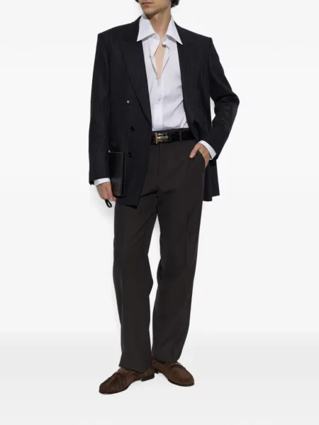 Dvouřadé sako Tom Ford modré