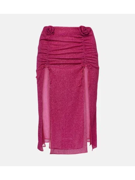 Midi krilo Oseree z volani roza