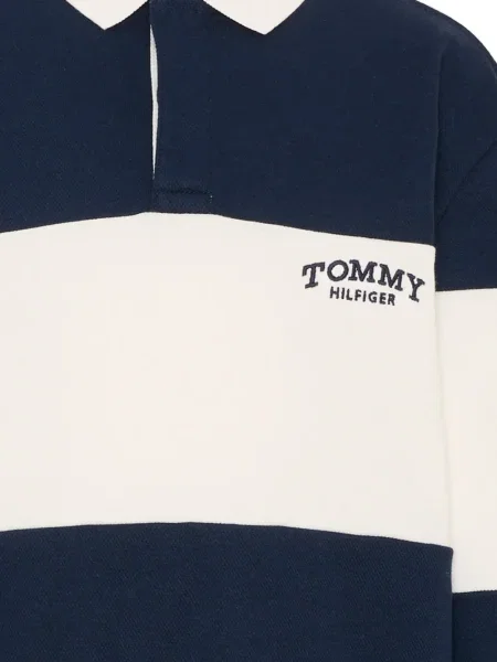 Koszulka polo dziecięca Tommy Hilfiger niebieska