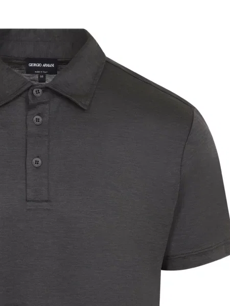 Polokošeľa Giorgio Armani sivá