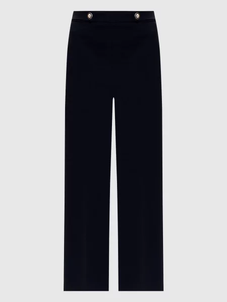 Брюки Twinset клеш синие