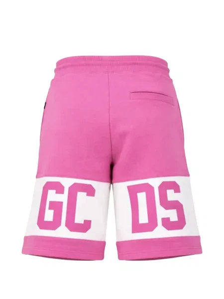 Pantaloni scurți Gcds cu autograf roz
