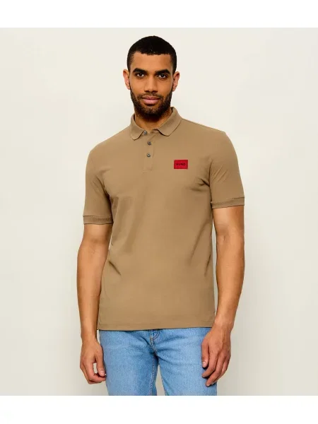 Tricou polo Hugo maro