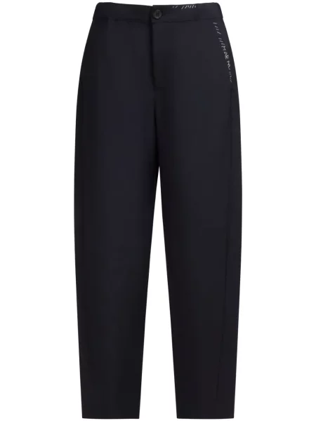 Pantaloni Marni din țesătură twill albastru