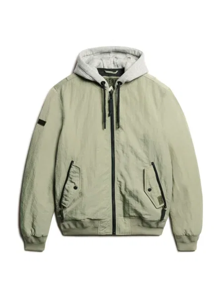 Superdry Prehodna jakna svetlo zelena