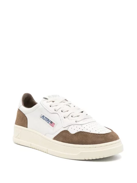 Sneakersy Autry skórzane białe