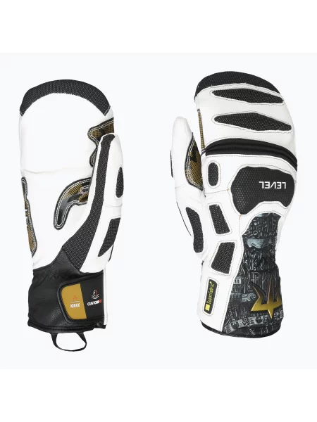 Скиорски ръкавици Level Sq Cf Mitt black/white бяло