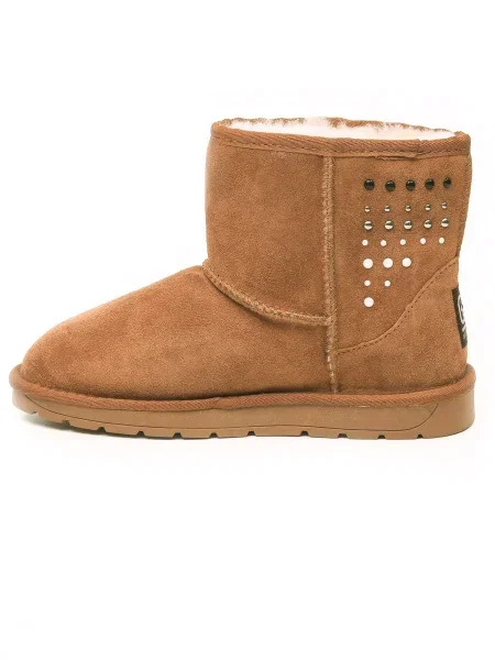 Gooce Bocanci de zăpadă Suri maro pueblo / negru / argintiu alb