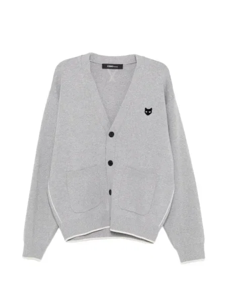 Cardigan Songzio cu broderie gri