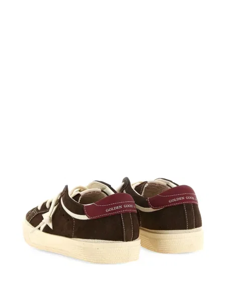 Sneakersy dziecięce Golden Goose May brązowe