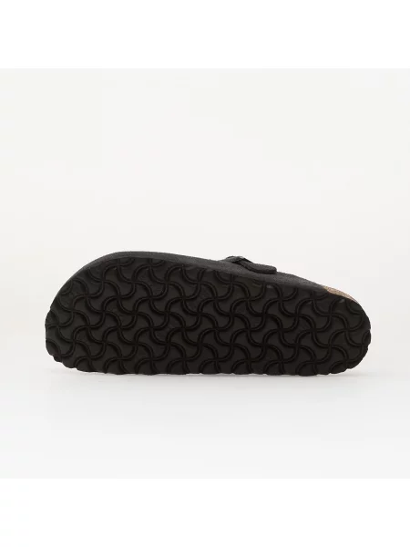 Semišové pantofle Birkenstock šedé