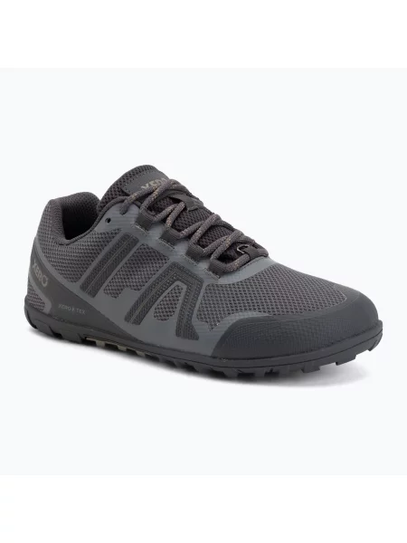 Încălțăminte barefoot pentru bărbați Xero Shoes Mesa Trail WP steel grey/asphalt gri