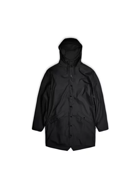 Kurtka Rains Long Jacket black czarna